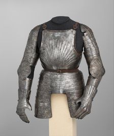 Elements of a Light-Cavalry armour, Austrian, Innsbruck or Mühlau, ca. 1505-10. Creator: Christian Schreiner