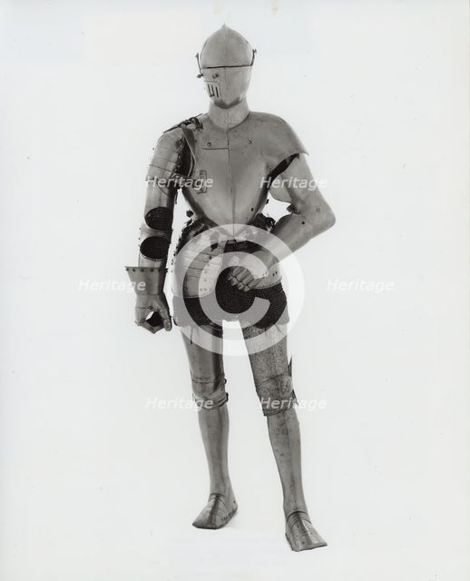 Elements of an Armor for the Joust in the Italian Fashion, Germany, c. 1570. Creator: Unknown.