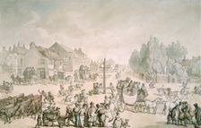 Elephant and Castle, Southwark, London, c1805-c1820. Creator: Thomas Rowlandson