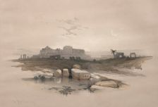 Eleutheropolis or the modern Beit-Jibrin, 1839. Creator: David Roberts (British, 1796-1864)