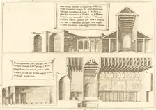 Elevation of Churches including the Holy Manger, 1619. Creator: Jacques Callot