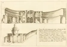 Elevation of the Chapel of the Invention of the Cross, 1619. Creator: Jacques Callot
