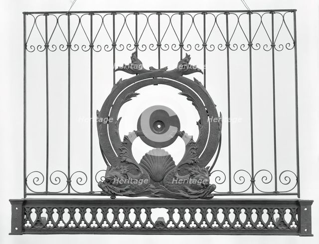 Elevator Grille, Fisher Building, 343 South Dearborn Street, Chicago, Illinois, 1895/96. Creator: Unknown.