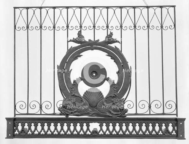 Elevator Grille, Fisher Building, 343 South Dearborn Street, Chicago, Illinois, 1895/96. Creator: Unknown.