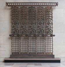 Elevator Grille from the Manhattan Building, Chicago, Illinois, 1889-91. Creator: Jenney & Mundie