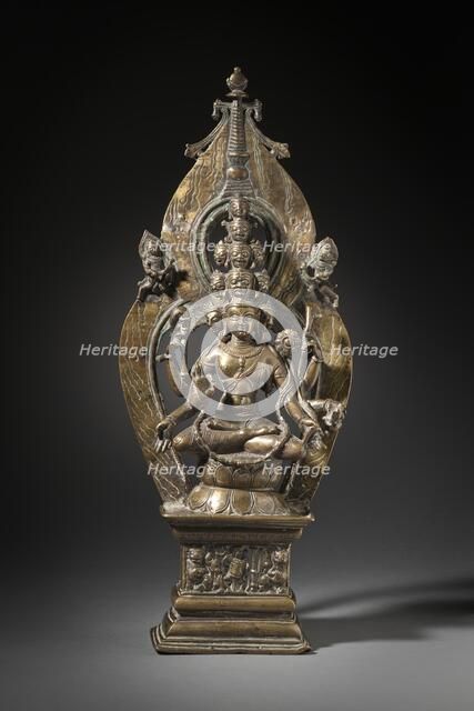 Eleven-Headed Avalokiteshvara (image 1 of 6), early 11th century. Creator: Unknown.