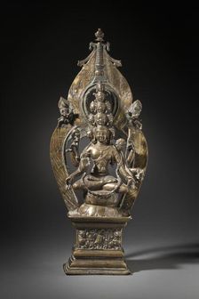 Eleven-Headed Avalokiteshvara (image 1 of 6), early 11th century. Creator: Unknown
