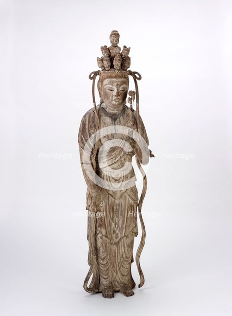 Eleven-headed Bodhisattva Avalokiteshvara (Juichimen Kannon), Kamakura period, 1185-1333. Creator: Unknown.