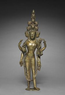 Eleven-Headed Bodhisattva of Compassion (Avalokiteshvara), around 1000. Creator: Unknown