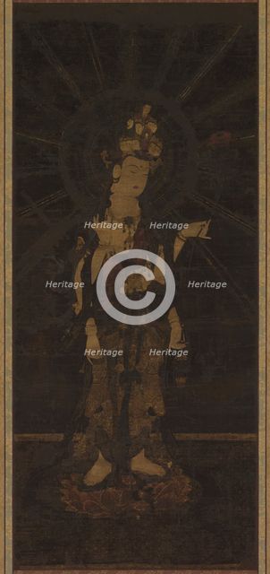 Eleven-Headed Deity of Compassion (Juichimen Kannon), 13th century. Creator: Unknown.