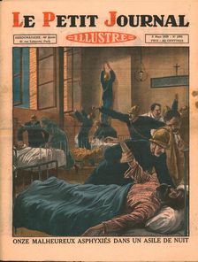 Eleven unfortunates asphyxiated in a night shelter, 1929. Creator: Unknown