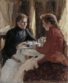 Elevenses, 1884. Creator: Albert Edelfelt