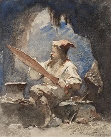 Elf, 1850-1883. Creator: Johan August Malmström