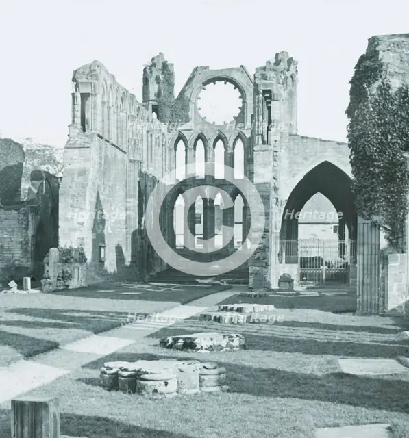 Elgin Cathedral.  Creator: Unknown.