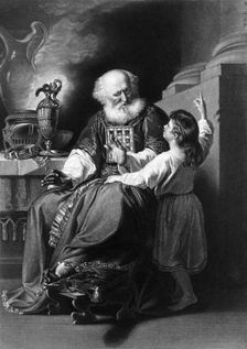 Eli perceived that the Lord had called the child 19th century. Creator: H Robinson