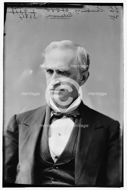 Eli Saulsbury of Delaware, between 1870 and 1880. Creator: Unknown.