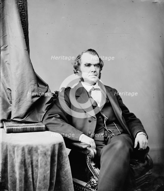 Eliakim Hastings Moore of Ohio, between 1860 and 1875. Creator: Unknown.