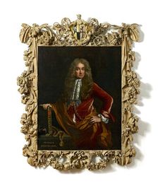 Elias Ashmole, c1681-1682. Artist: John Riley