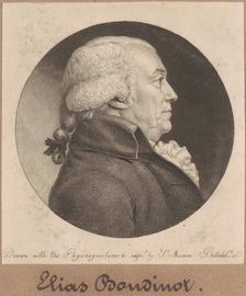 Elias Boudinot, 1798. Creator: Charles Balthazar Julien Févret de Saint-Mémin