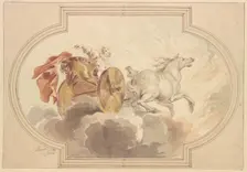 Elias goes heavenwards, c1726. Creator: Jacob de Wit