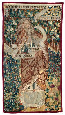 Elias (fragment) from The Transfiguration of Christ, Flanders, 1460/70. Creator: Unknown