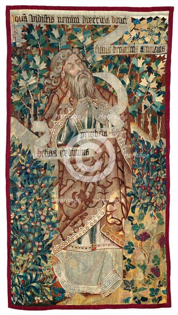 Elias (fragment) from The Transfiguration of Christ, Flanders, 1460/70. Creator: Unknown.