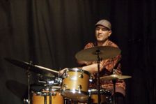 Elias Kacomandis, Carmen Souza's Silver Messengers, Verdict Jazz Club, Brighton East Sussex, 2019. Creator: Brian O'Connor