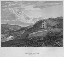 Elibank Tower, Peeblesshire 1814. Artist: John Greig
