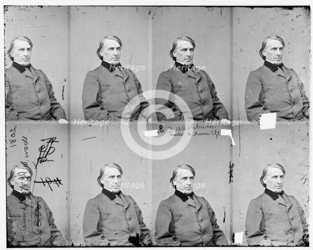 Elihu B. Washburne, 1865-1880. Creator: Unknown.