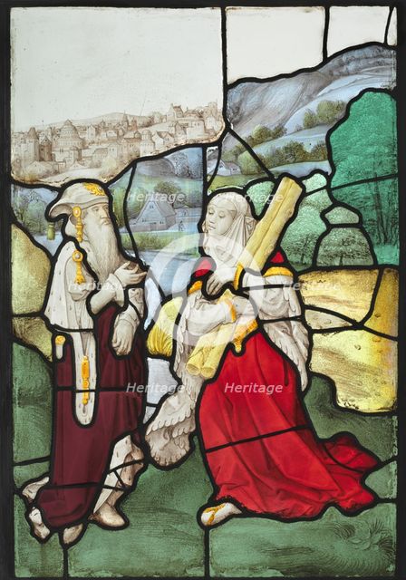 Elijah and the Widow of Zarephath, c. 1525. Creator: Unknown.