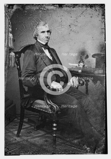 Elijah Babbitt of Pennsylvania, between 1855 and 1865. Creator: Unknown.