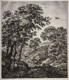 Elijah Fed by the Ravens. Creator: Anthonie Waterloo (Dutch, 1609/10-1690)