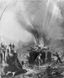 Elijah's Sacrifice, 1645. Creator: Bartholomeus Breenbergh