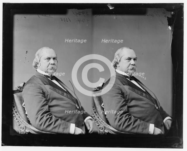 Elijah Ward of New York, 1865-1880. Creator: Unknown.