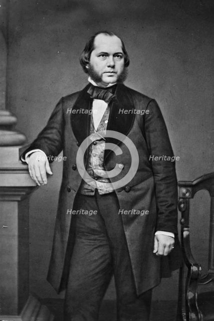 Elijah Ward of New York, between 1855 and 1865. Creator: Unknown.