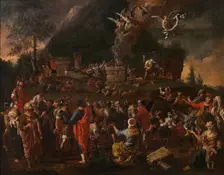 Elijah's sacrifice on Mount Carmel