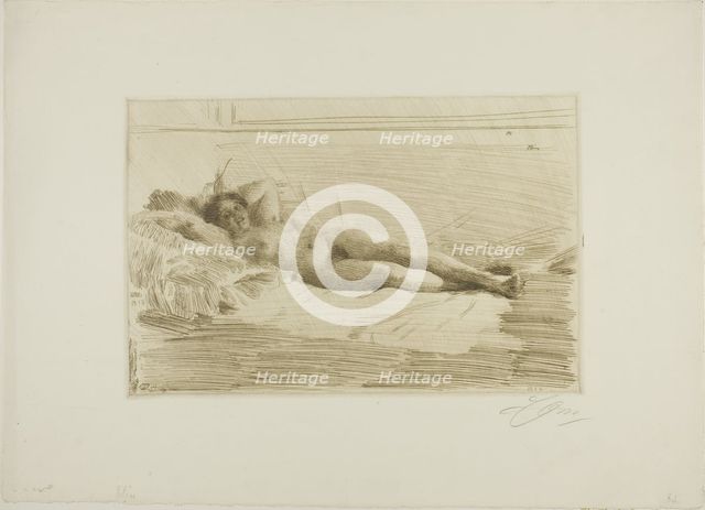 Elin, 1913-14. Creator: Anders Leonard Zorn.