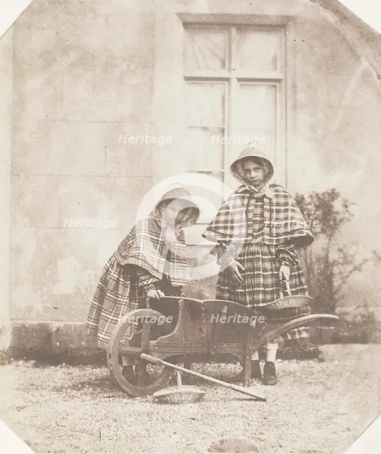 Elinor and Lucy Llewelyn, 1853-56. Creator: John Dillwyn Llewelyn.