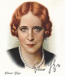 Elinor Glyn, 1937. Artists: Unknown, WD & HO Wills