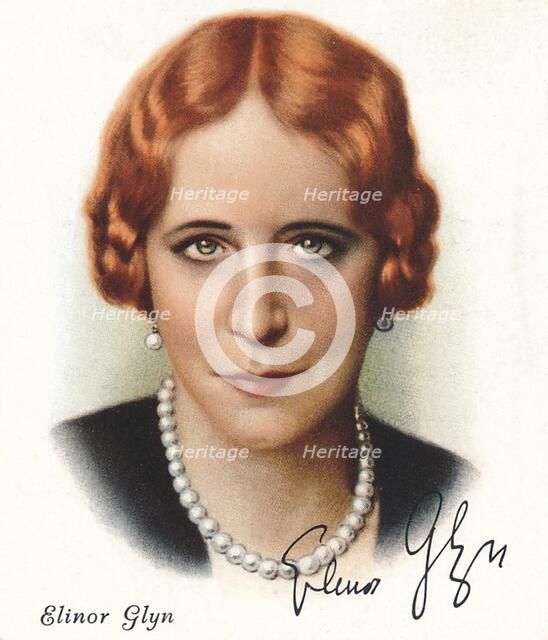 Elinor Glyn, 1937. Artists: Unknown, WD & HO Wills.