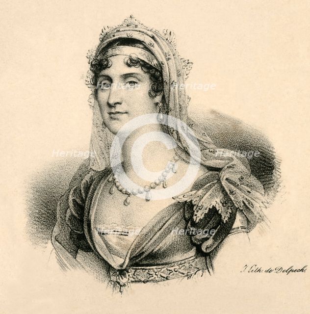 'Elisa. Grande-Duchesse de Toscanne',  (1777-1820), c1830. Creator: Francois-Seraphin Delpech.