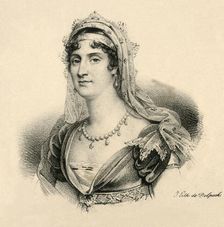Elisa. Grande-Duchesse de Toscanne (1777-1820), c1830. Creator: Francois-Seraphin Delpech