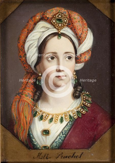 Élisa Rachel. Artist: Anonymous  