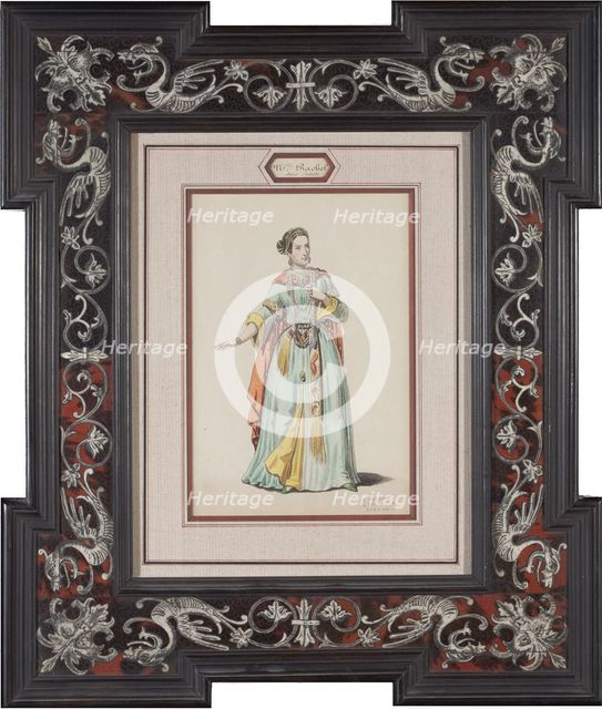 Élisa Rachel as Judith, 1843. Artist: French master  