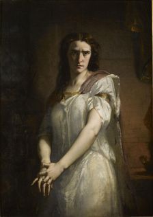 Élisa Rachel as Lady Macbeth. Creator: Müller, Charles Louis (1815-1892)