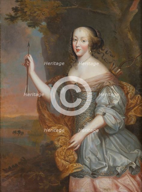 Elisabet Mademoiselle d' Alencon, 1646-1696. Creator: Anon.