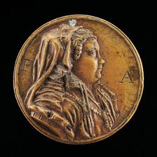 Elisabetta Scotti, Wife of Giovanni Alvise Gonfalanieri [obverse], 1552 or after. Creator: Pietro Paolo Galeotti