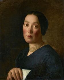Elisabeth Musch at the age of 24, 1848. Creator: Michael Neder