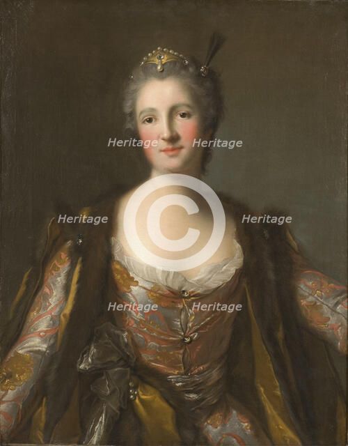 Elisabeth Marquise de Broglie (1718-1777), née Freiin von Besenval von Brunstatt, as Sultana.