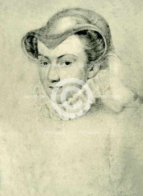 Elisabeth of Austria, Queen of France, 1572, (1907).  Creator: Unknown.